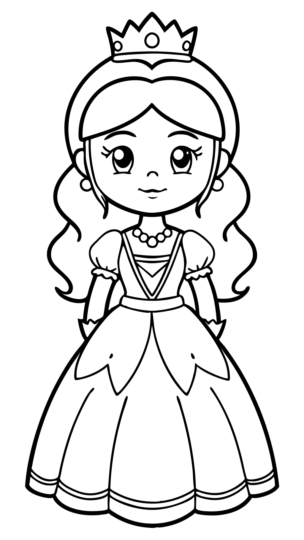 princess coloring pages printable free